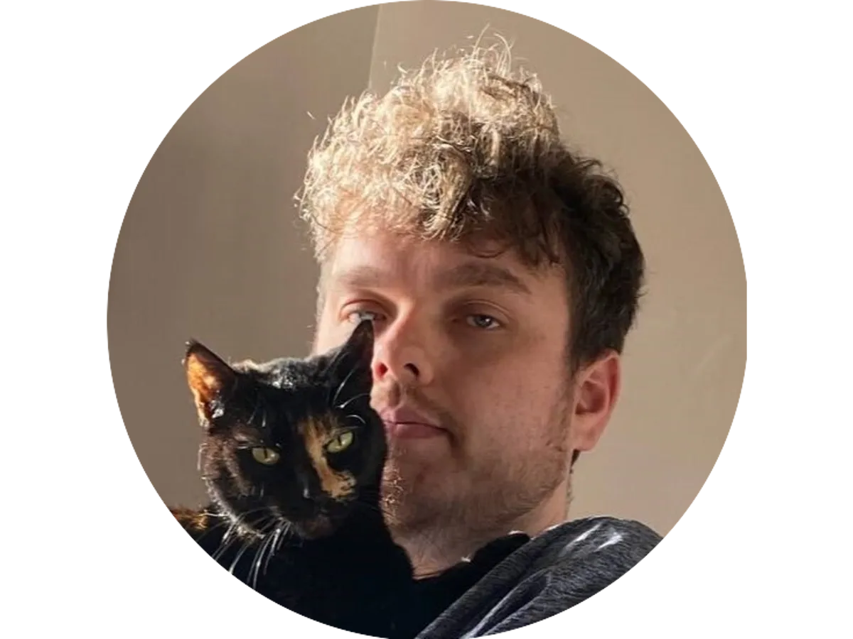 James with Polly