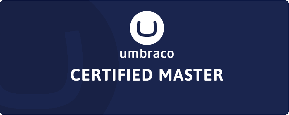 A digital badge for Umbraco Certified Master