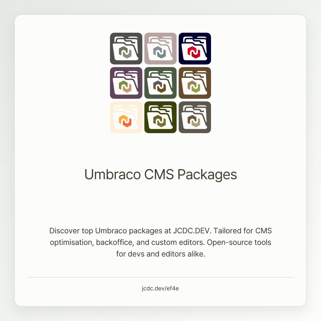 Umbraco CMS Packages